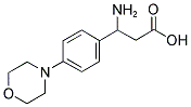 3-AMINO-3-(4-MORPHOLIN-4-YL-PHENYL)-PROPIONIC ACID Struktur