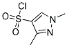 1,3-DIMETHYL-1H-PYRAZOLE-4-SULFONYL CHLORIDE Struktur