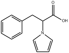 3-PHENYL-2-(1H-PYRROL-1-YL)PROPANOIC ACID Struktur