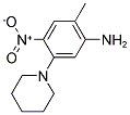 2-METHYL-4-NITRO-5-PIPERIDIN-1-YL-PHENYLAMINE Struktur