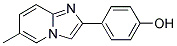 4-(6-METHYLIMIDAZO[1,2-A]PYRIDIN-2-YL)PHENOL Struktur