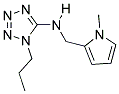 N-((1-METHYL-1H-PYRROL-2-YL)METHYL)-1-PROPYL-1H-TETRAZOL-5-AMINE Struktur