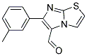 6-M-TOLYL-IMIDAZO[2,1-B]THIAZOLE-5-CARBALDEHYDE Struktur