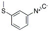 3-(METHYLTHIO)PHENYLISOCYANIDE Struktur