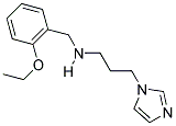 N-(2-ETHOXYBENZYL)-N-[3-(1H-IMIDAZOL-1-YL)PROPYL]AMINE Struktur