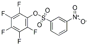 2,3,4,5,6-PENTAFLUOROPHENYL 3-NITROBENZENESULFONATE Struktur