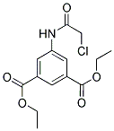 5-(2-CHLORO-ACETYLAMINO)-ISOPHTHALIC ACID DIETHYL ESTER Struktur