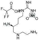 (4S)-N-(4-AMINO-5[AMINOETHYL]AMINOPENTYL)-N'-NITROGUANIDINE, TFA Struktur