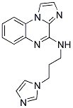 N-[3-(1H-IMIDAZOL-1-YL)PROPYL]IMIDAZO[1,2-A]QUINOXALIN-4-AMINE Struktur