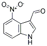 4-NITRO-1H-INDOLE-3-CARBALDEHYDE Struktur