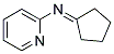 CYCLOPENTYLIDENE-PYRIDIN-2-YL-AMINE Struktur