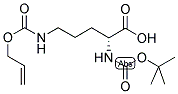 BOC-D-ORN(ALLOC)-OH Struktur