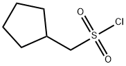 CYCLOPENTYL-METHANESULFONYL CHLORIDE Struktur