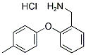 2-(4-METHYLPHENOXY)BENZYLAMINE HYDROCHLORIDE Struktur