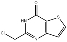 2-CHLOROMETHYL-3H-THIENO[3,2-D]PYRIMIDIN-4-ONE Struktur