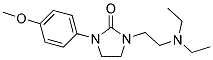 1-[2-(DIETHYLAMINO)ETHYL]-3-(4-METHOXYPHENYL)IMIDAZOLIDIN-2-ONE Struktur