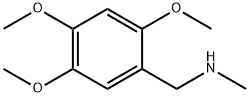 N-METHYL-1-(2,4,5-TRIMETHOXYPHENYL)METHANAMINE Struktur