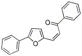 (2Z)-1-PHENYL-3-(5-PHENYL-2-FURYL)PROP-2-EN-1-ONE Struktur