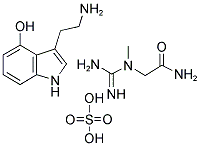 4-HYDROXYTRYPTAMINE, CREATINE SULFATE Struktur