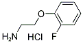 2-(2-FLUOROPHENOXY)ETHANAMINE HYDROCHLORIDE Struktur