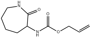 (2-OXO-AZEPAN-3-YL)-CARBAMIC ACID ALLYL ESTER Struktur