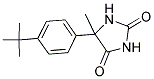 5-(4-TERT-BUTYL-PHENYL)-5-METHYL-IMIDAZOLIDINE-2,4-DIONE Struktur