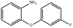 2-(3-FLUOROPHENOXY)ANILINE Struktur