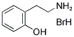 2-(2-HYDROXYPHENYL)ETHYLAMINE HYDROBROMIDE Struktur