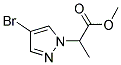 2-(4-BROMO-PYRAZOL-1-YL)-PROPIONIC ACID METHYL ESTER Struktur