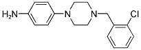 4-[4-(2-CHLORO-BENZYL)-PIPERAZIN-1-YL]-PHENYLAMINE Struktur