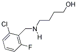 4-((2-CHLORO-6-FLUOROBENZYL)AMINO)BUTAN-1-OL Struktur