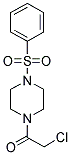 1-(CHLOROACETYL)-4-(PHENYLSULFONYL)PIPERAZINE Struktur