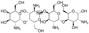 ALPHA-1,4-D-GALACTOSAMINE TETRAMER Struktur