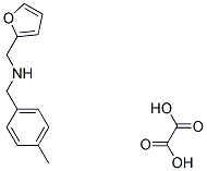 FURAN-2-YLMETHYL-(4-METHYL-BENZYL)-AMINEOXALATE Struktur