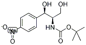 BOC-(1R,2R)-(-)-2-AMINO-1-(4-NITROPHENYL)-1,3-PROPANEDIOL Struktur