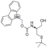 FMOC-D-CYS(TBU)-OL Struktur