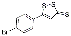 5-(4-BROMOPHENYL)-3H-1,2-DITHIOLE-3-THIONE Struktur