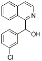 (3-CHLOROPHENYL)(1-ISOQUINOLINYL)METHANOL Struktur