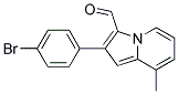 2-(4-BROMOPHENYL)-8-METHYL-3-INDOLIZINECARBALDEHYDE Struktur