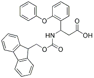 FMOC-DL-3-(2-PHENOXY-PHENYL)-3-AMINO-PROPIONIC ACID Struktur