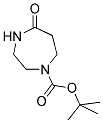 5-OXO-[1,4]DIAZEPANE-1-CARBOXYLIC ACID TERT-BUTYL ESTER Struktur