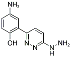 4-AMINO-2-(6-HYDRAZINO-PYRIDAZIN-3-YL)-PHENOL Struktur