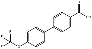 4'-TRIFLUOROMETHOXY-BIPHENYL-4-CARBOXYLIC ACID Struktur