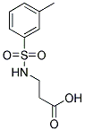 3-(TOLUENE-3-SULFONYLAMINO)-PROPIONIC ACID Struktur