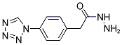 (4-TETRAZOL-1-YL-PHENYL)-ACETIC ACID HYDRAZIDE Struktur