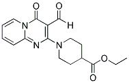 1-(3-FORMYL-4-OXO-4H-PYRIDO[1,2-A]PYRIMIDIN-2-YL)-PIPERIDINE-4-CARBOXYLIC ACID ETHYL ESTER Struktur