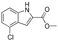 4-CHLORO-1H-INDOLE-2-CARBOXYLIC ACID METHYL ESTER Struktur