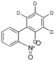 2-NITROBIPHENYL-2',3',4',5',6'-D5 Struktur