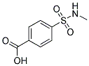 4-[(METHYLAMINO)SULFONYL]BENZOIC ACID Struktur