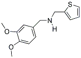 N-(3,4-DIMETHOXYBENZYL)-N-(THIEN-2-YLMETHYL)AMINE Struktur